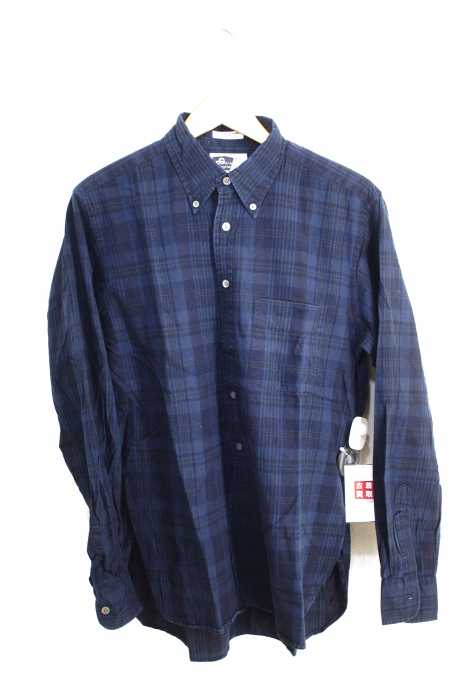 Engineered Garments （エンジニアードガーメンツ） チェック柄マチ付きBDシャツ メンズ トップス
