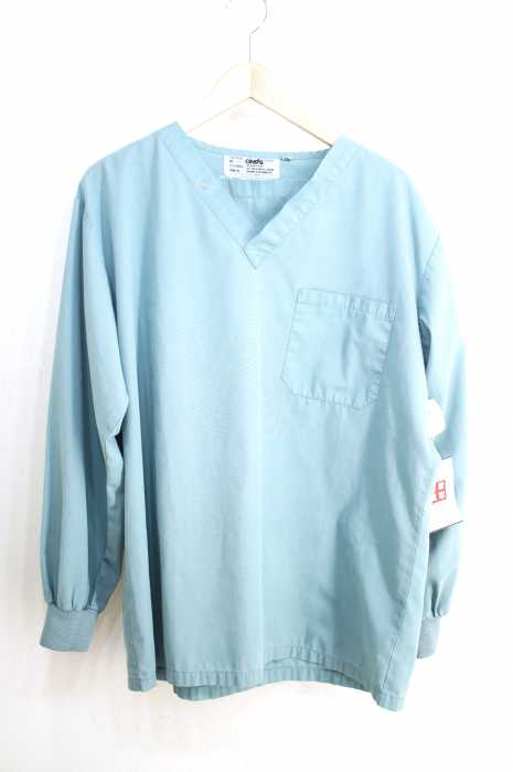 CINTAS （ シンタス） 90S Vネックメディカルプルオーバーシャツ メンズ トップス