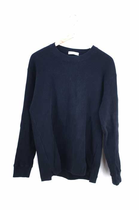 UNITED ARROWS green label relaxing （ユナイテッドアローズグリーンレーベルリラクシング） ウォッシュドワッフルクルーネックカットソー メンズ トップス