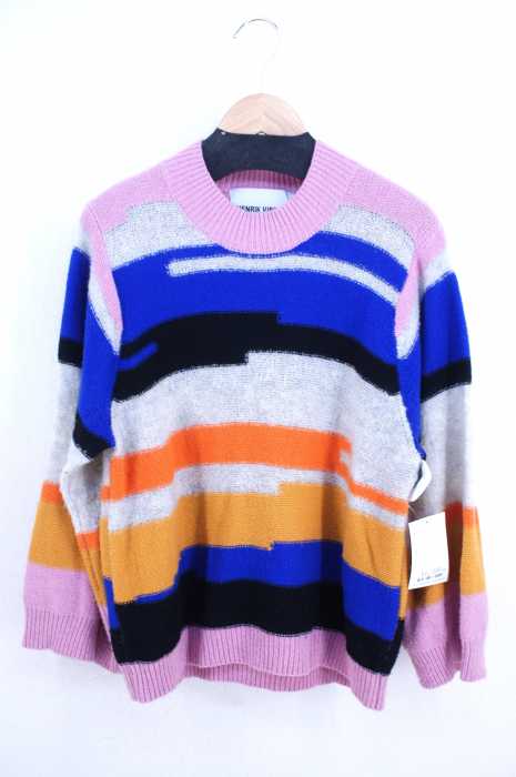 Henrik Vibskov (ヘンリックヴィブスコブ) Backspace jumper 総柄プルオーバーニット レディース トップス