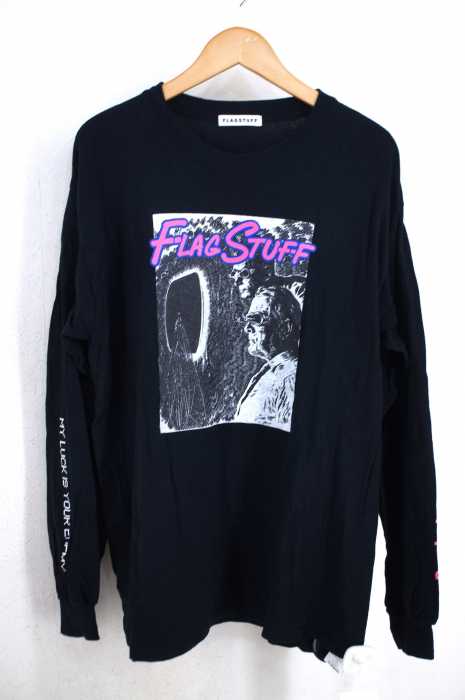 FLAGSTUFF（フラグスタフ） ENEMY L/S Tee メンズ トップス