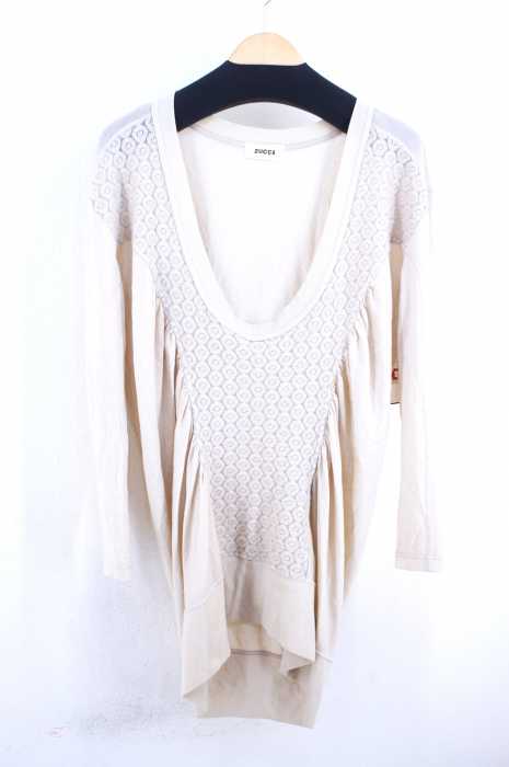 ZUCCa （ズッカ） Uネックドレープカットソー レディース トップス
