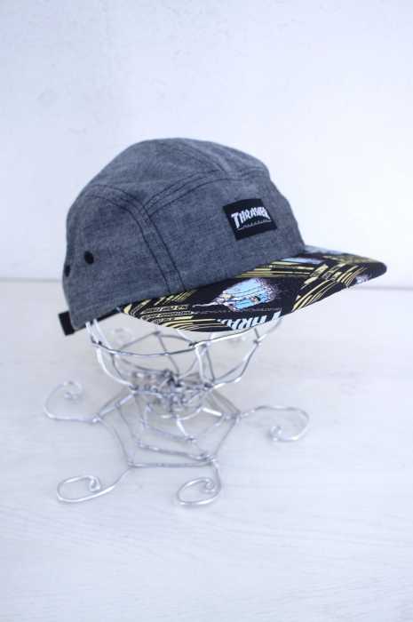 THRASHER（スラッシャー） 総柄ジェットキャップ メンズ 帽子