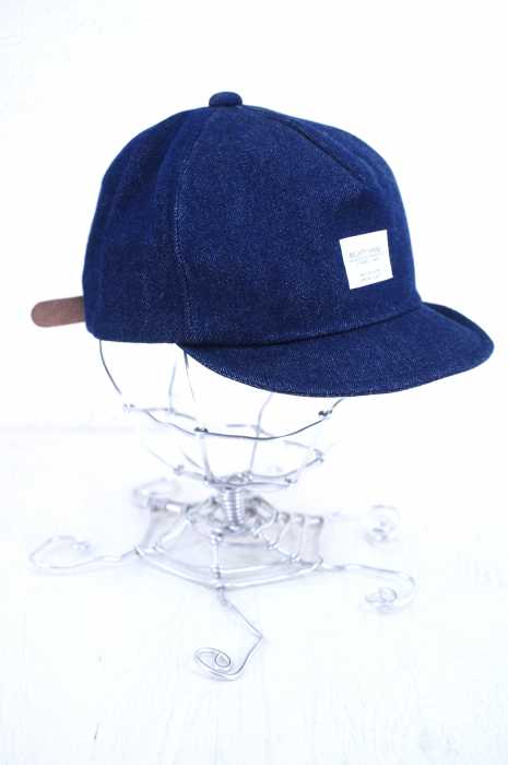 Mighty Shine（マイティーシャイン） Flanky Cap INDIGO DENIM メンズ 帽子