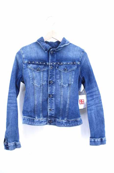 G-STAR RAW （ジースターロー） スタッズ装飾デニムジャケット レディース アウター