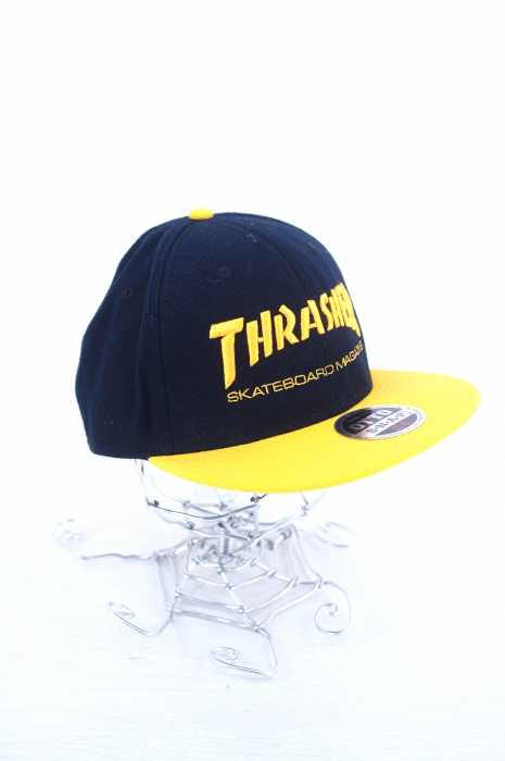 THRASHER（スラッシャー） THRASHER OTTO ロゴ刺繍6パネルキャップ メンズ 帽子