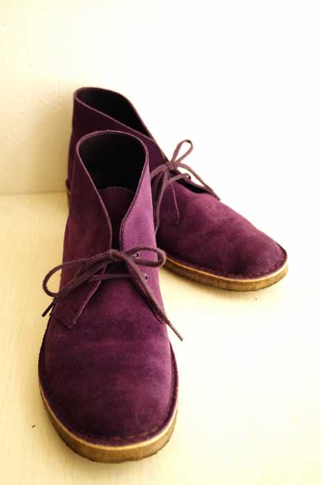 Clarks（クラークス） ラバーソール スウェードチャッカブーツ メンズ シューズ