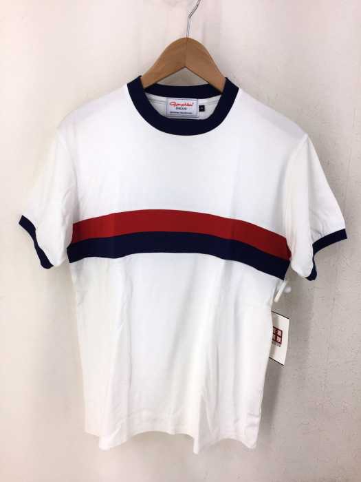 GYMPHLEX（ジムフレックス） トリコロール　リンガーTEE メンズ トップス