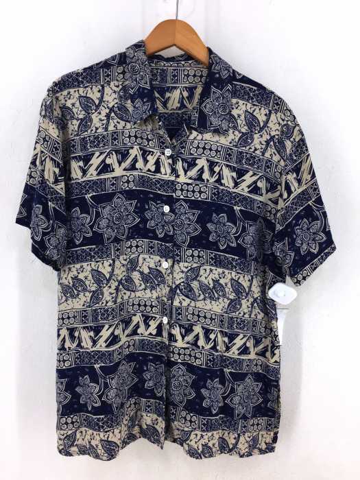 USED古着（ユーズドフルギ） 総柄　シルクアロハシャツ レディース トップス