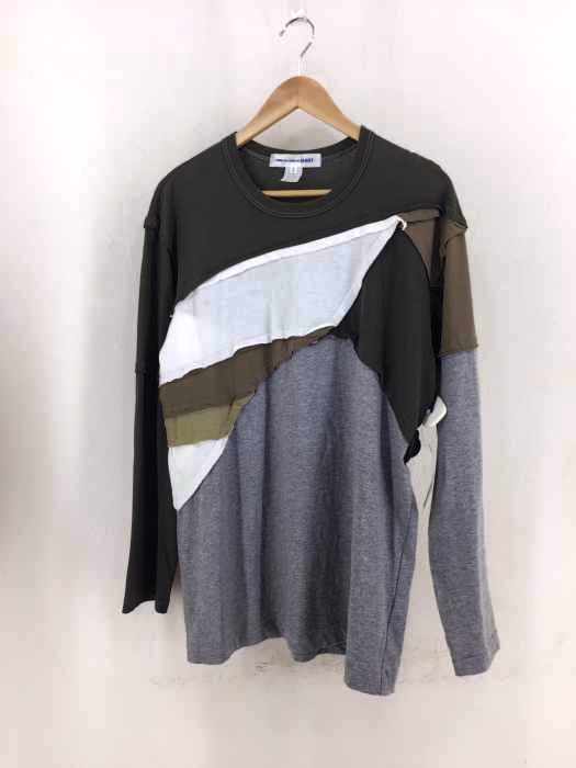 COMME des GARCONS SHIRT（コムデギャルソンシャツ） 17SS パッチワークカットソー メンズ トップス