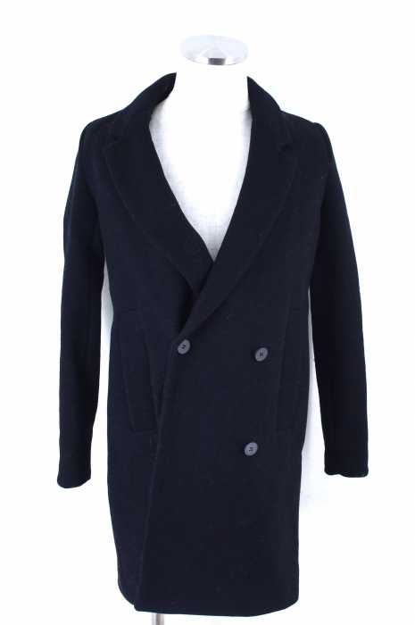 ZARA （ザラ） ウールダブルボタンチェスターコート レディース アウター