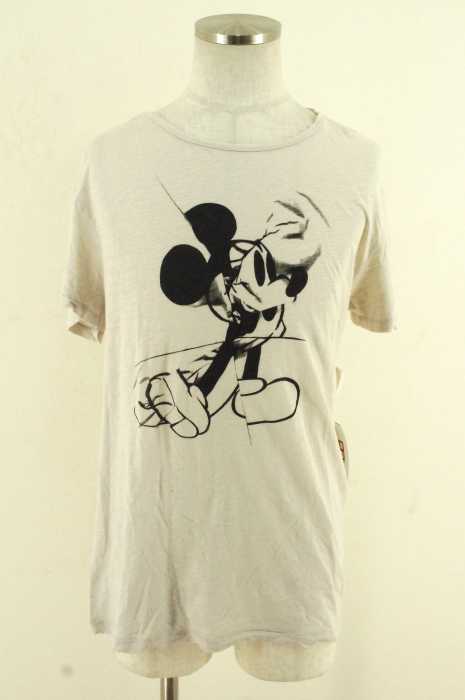 NEIL BARRETT × Disney （ニールバレット×ディズニー） プリントクルーネック半袖Tシャツ メンズ トップス