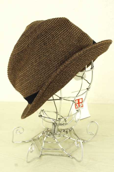 mature ha. （） BOXED　HAT　麦わらハット メンズ 帽子