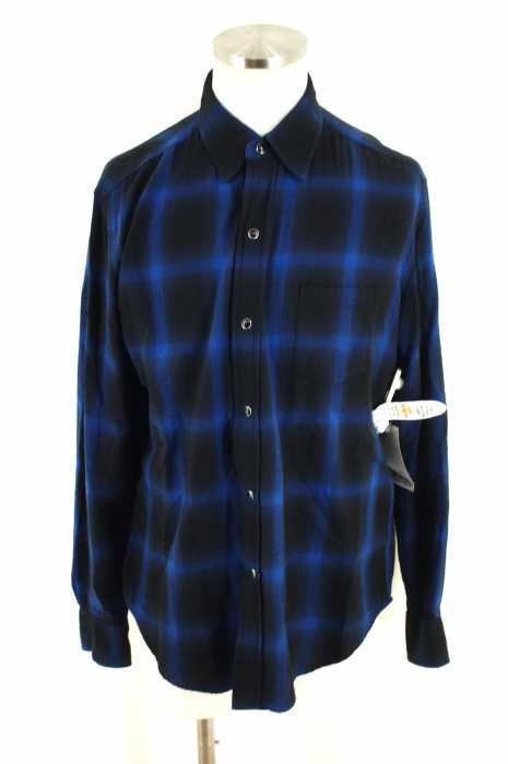 Rags MCGREGOR （ラグスマックレガー） OMBRE CHECK RC SHIRTS メンズ トップス