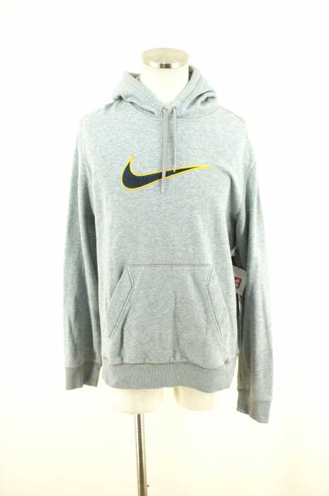 NIKE (ナイキ) スウォッシュロゴプルオーバーパーカー メンズ トップス