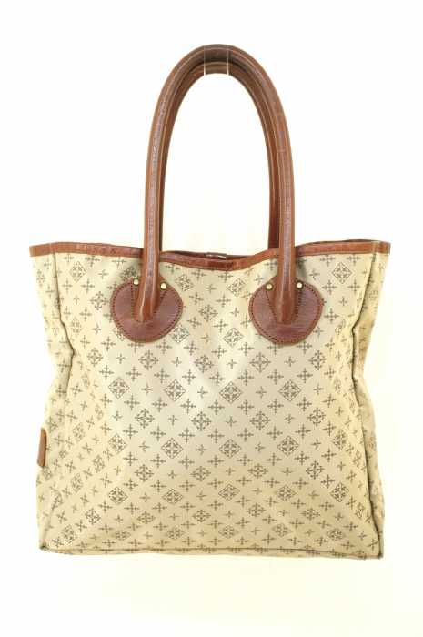 russet （ラシット） レザーストラップ総柄トートバッグ レディース バッグ