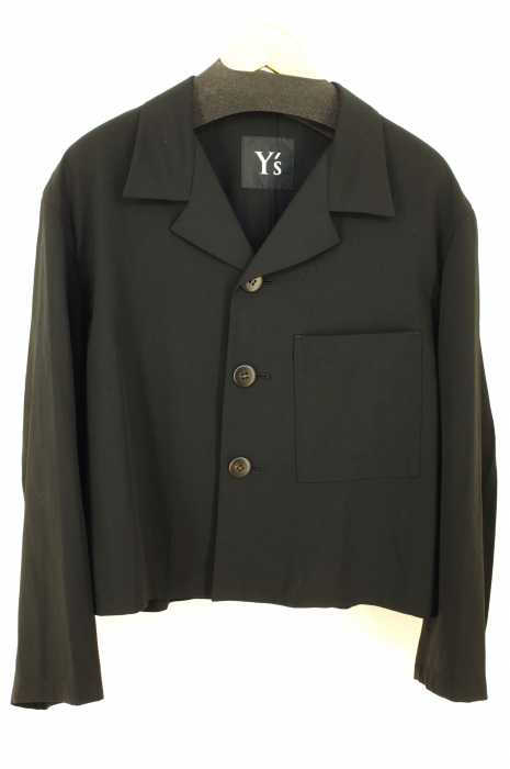 Y S ワイズ オープンカラーショートジャケット メンズ アウター ブランド古着買取販売バズストア