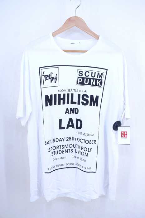 LAD MUSICIAN （ラッドミュージシャン） 17AW  NIHILISM SUPER BIG T-SHIRT メンズ トップス