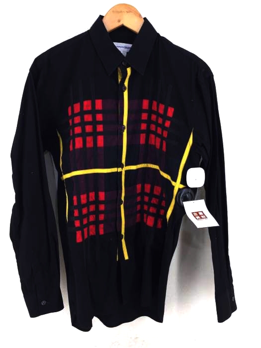 COMME des GARCONS SHIRT（コムデギャルソンシャツ） 格子パッチシャツ メンズ トップス