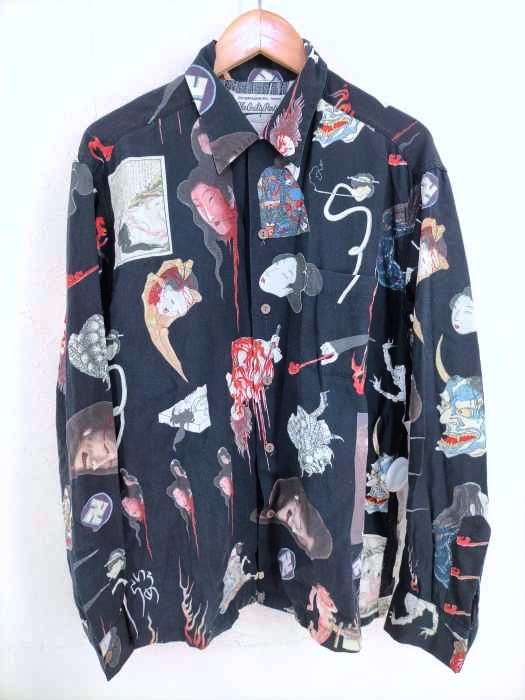 WACKO MARIA(ワコマリア) 19AW 天国東京お化け図 HAWAIIAN SHIRT メンズ トップス