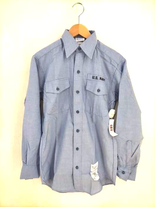 USED古着（ユーズドフルギ） U.S.NAVY  DSCP シャツ メンズ トップス