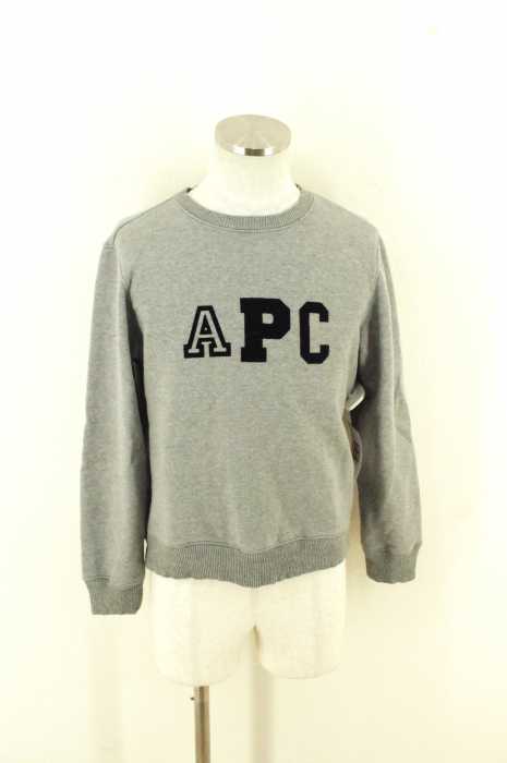 A.P.C. （アー・ペー・セー） 16AW　フロッキーロゴスウェット トレーナー メンズ トップス