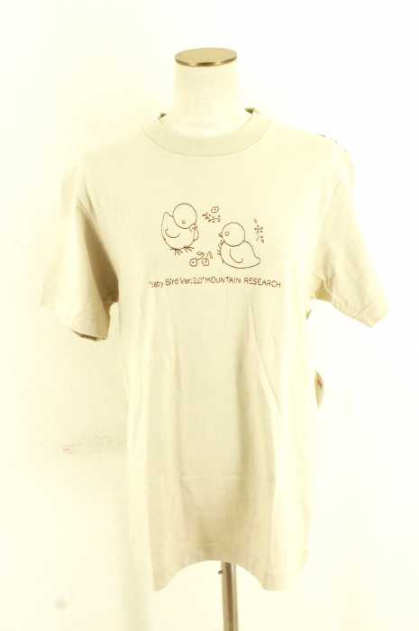 MOUNTAIN RESEARCH （マウンテンリサーチ） BABY BIRD VER 2.0 コットン刺繍Tシャツ メンズ トップス