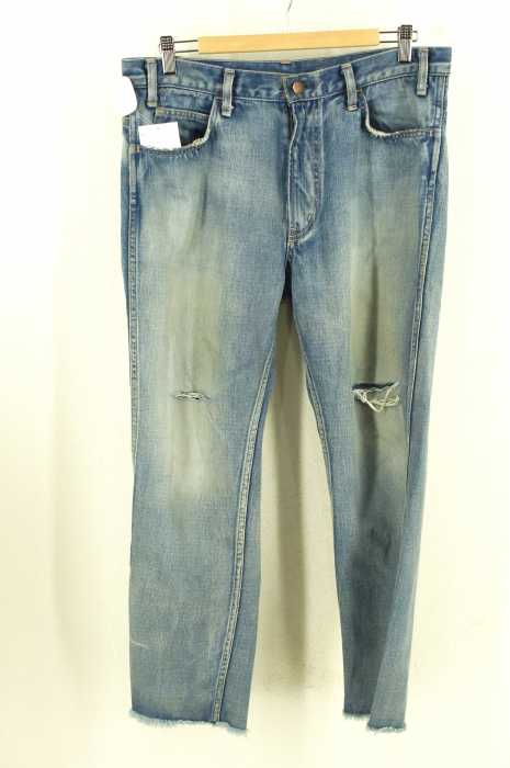 UNUSED （アンユーズド） uw0419 カットオフ加工 メンズ パンツ
