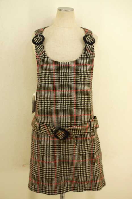 Maryquant マリークワント グレンチェックノースリーブウールワンピース レディース ワンピース ブランド古着買取販売バズストア