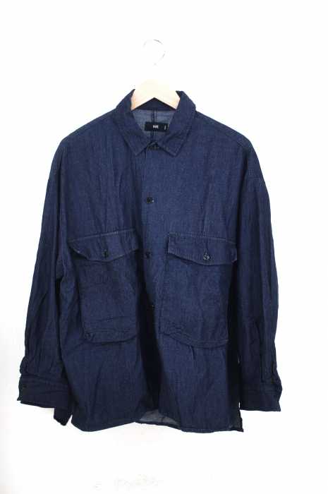 HARE （ハレ） ビッグシルエットシャンブレーシャツ メンズ トップス