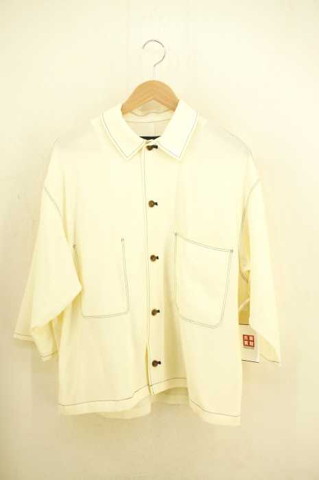 HARE (ハレ) オーバーシルエットステッチシャツ メンズ トップス