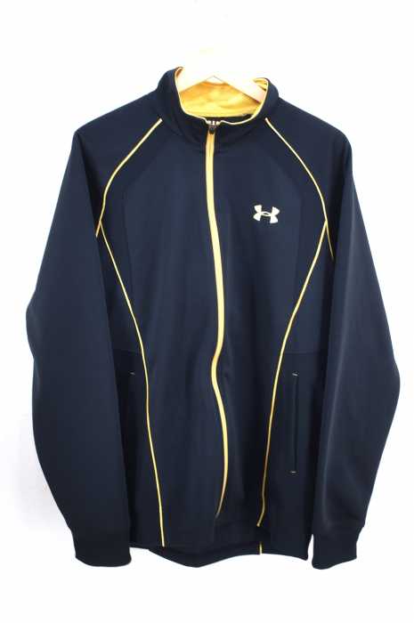 UNDERARMOUR (アンダーアーマー) ライン刺繍 トラックジャケット メンズ アウター