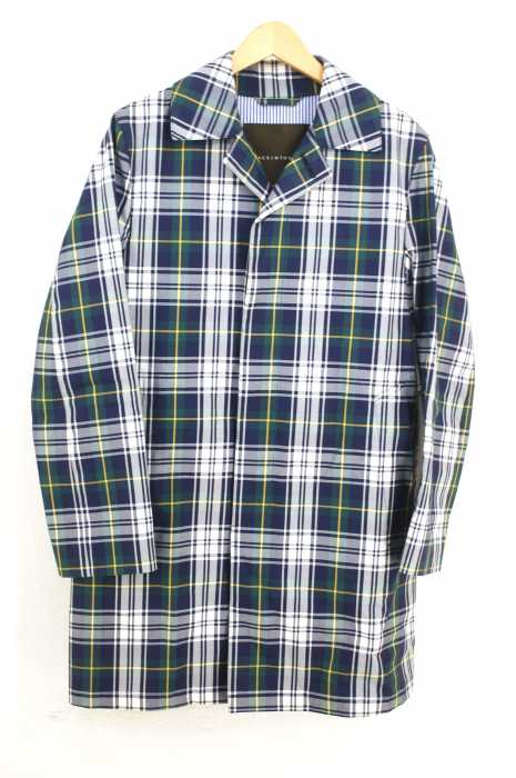Mackintosh（マッキントッシュ） マドラスチェックステンカラーコート メンズ アウター