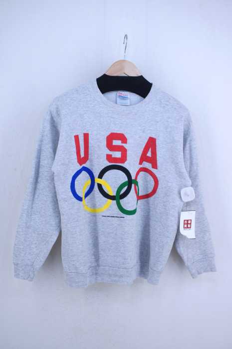 Hanes（ヘインズ） 90s プリントクルーネックスウェット メンズ トップス