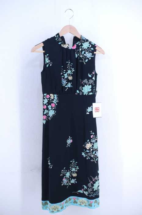 Sunauna(スーナウーナ) 花柄ノースリーブワンピース レディース ワンピース