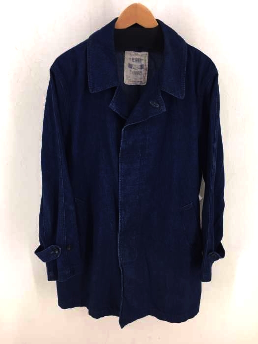 FOB FACTORY(エフオービーファクトリー) 10.5ozデニム トレンチコート メンズ アウター