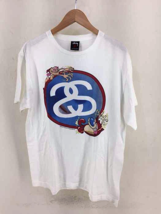 Stussy(ステューシー) プリントクルーネックTシャツ メンズ トップス