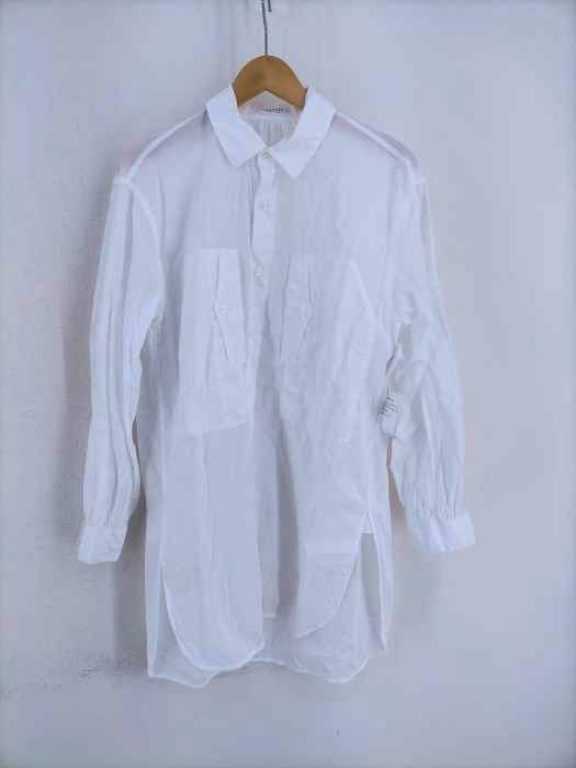 MACPHEE(マカフィー) 20SS コットンタイ プライタークロス オーバーシャツ レディース トップス