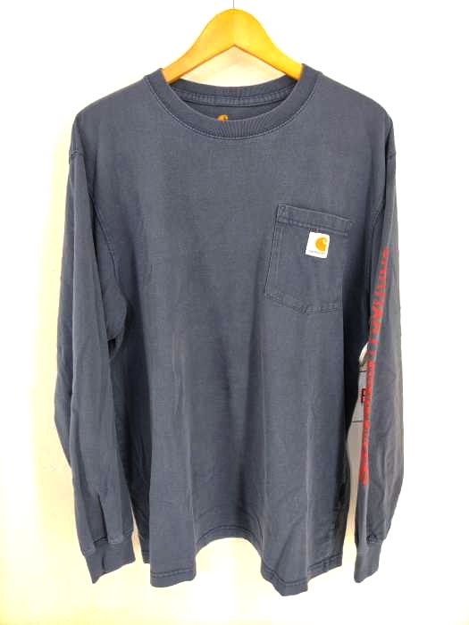 Carhartt(カーハート) 袖プリントポケット長袖カットソー メンズ トップス