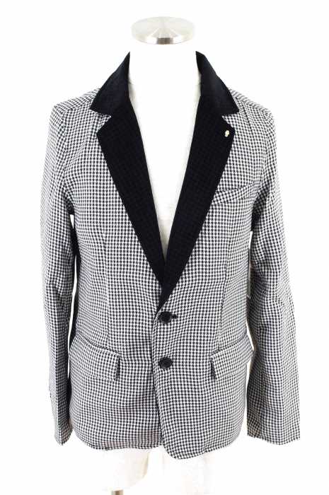 SCREWZ (エスクルーズ) 14AW 千鳥格子2Bテーラードジャケット メンズ アウター