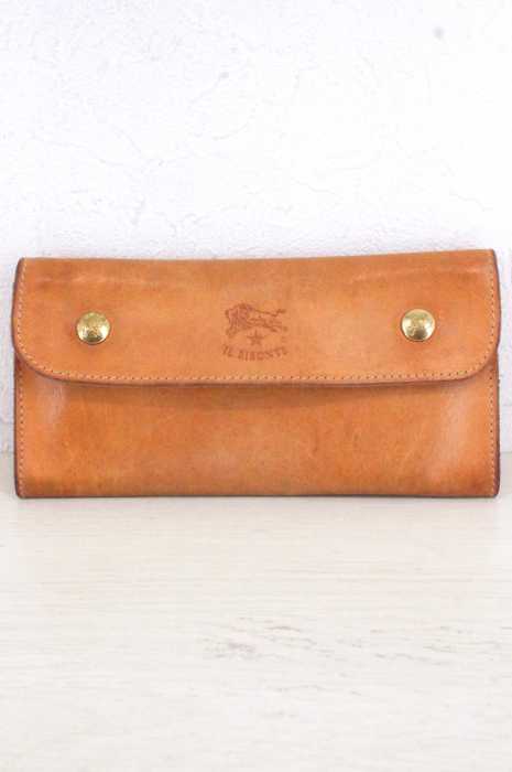 IL BISONTE(イルビゾンテ) レザーウォレット 長財布 メンズ ファッション雑貨