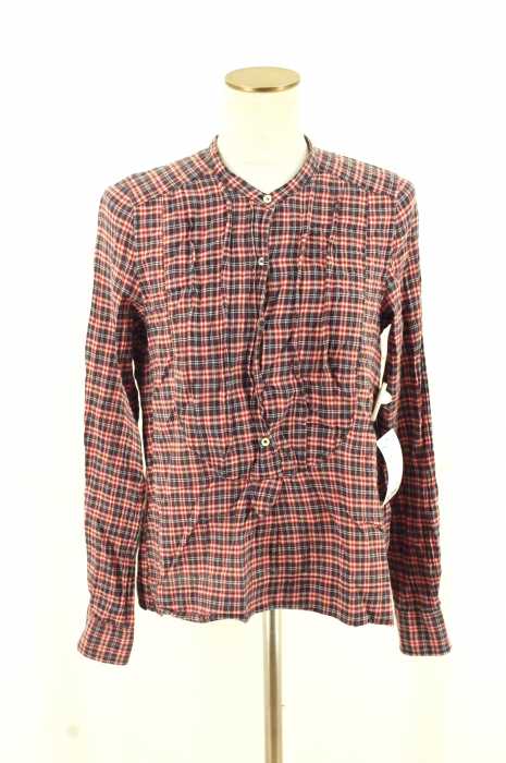 ISABEL MARANT Etoile (イザベル マランエトワール) チェック柄プルオーバーシャツ レディース トップス