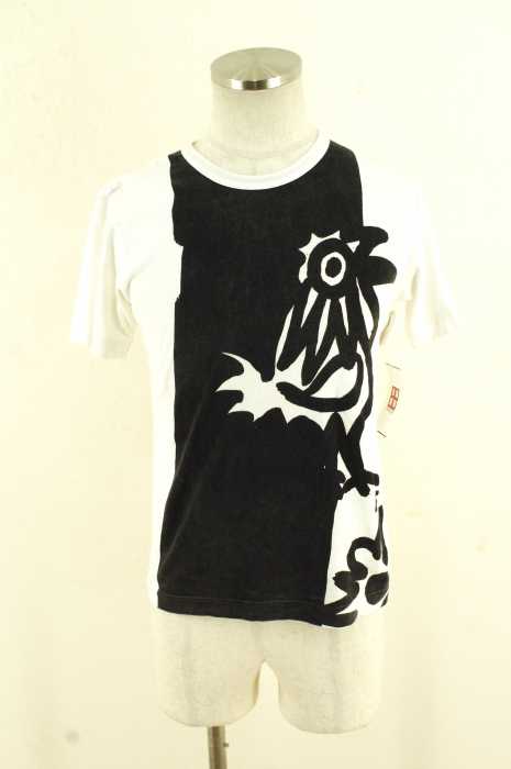 BLACK COMME des GARCONS (ブラックコムデギャルソン) AD2014 プリント レディース トップス