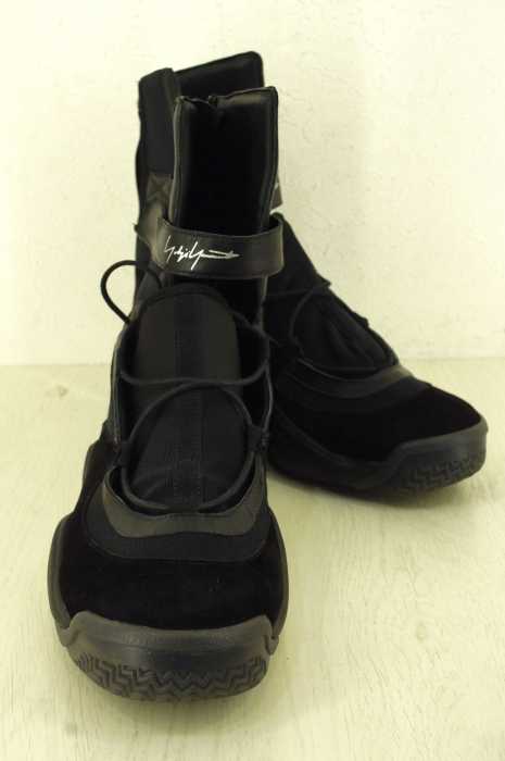 YOHJI YAMAMOTO （ヨウジヤマモト） YY STRAP BBALL HIGH メンズ シューズ