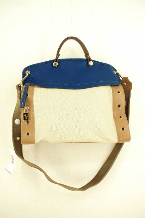 FURLA （フルラ） キャンバス　レザー　2way レディース バッグ