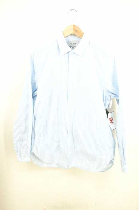 YAECA(ヤエカ) コンフォートシャツ Comfort Shirt sax stripe メンズ トップス