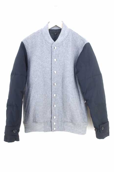 DISCOVERED（ディスカバード） ナイロン切替スタジアムジャケット メンズ アウター