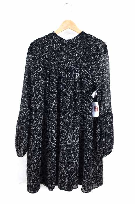 Zara Basic ザラベーシック ドット柄ボリュームワンピース レディース ワンピース ブランド古着買取販売バズストア