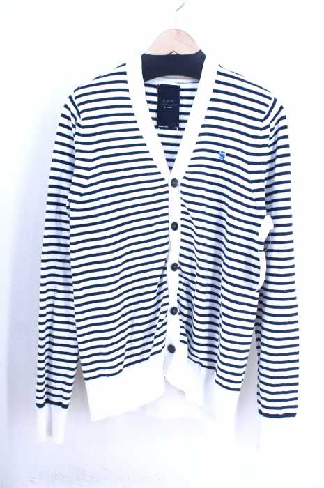 G-STAR RAW (ジースターロー) ボーダーカーディガン メンズ トップス