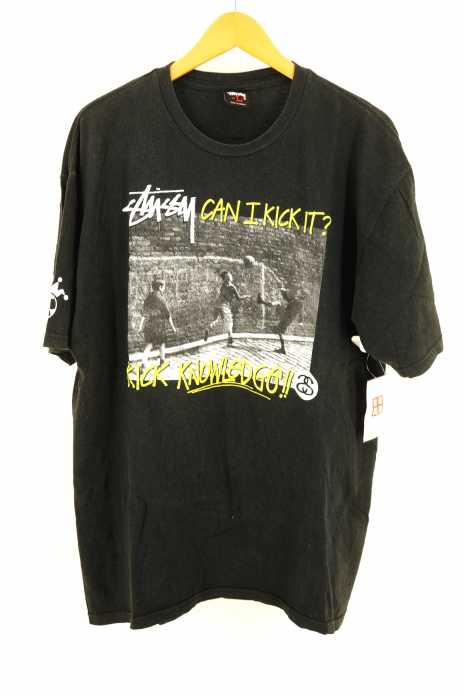 Stussy（ステューシー） 00年～　プリントクルーネックTシャツ メンズ トップス